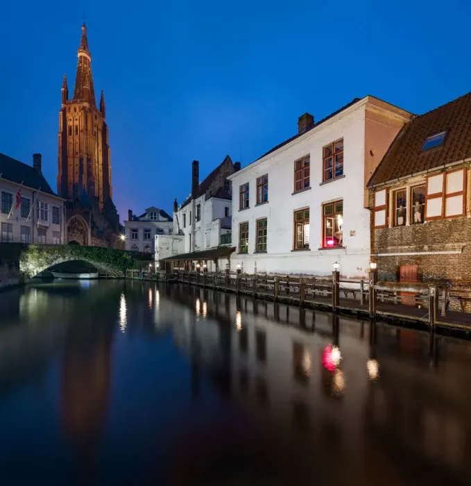 Framed Print : The Church of Our Lady Bruges Framed Print : The Church of Our Lady Bruges