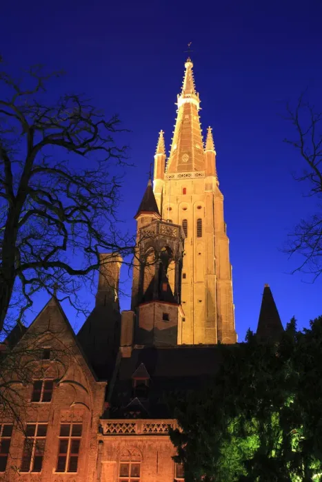 Framed Print : Church of Our Lady, Bruges City Framed Print : Church of Our Lady, Bruges City
