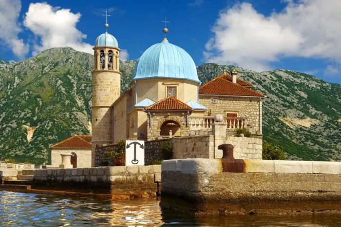 Framed Print : Church of Our Lady of the Rocks, Gospa od Skrpjela islet, Bay of Kotor, Perast, Montenegro Framed Print : Church of Our Lady of the Rocks, Gospa od Skrpjela islet, Bay of Kotor, Perast, Montenegro
