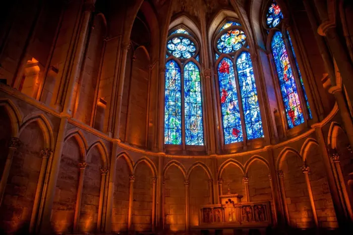 Framed Print : Church painted glass on Notre-Dame de Reims, Reims Cathedral Framed Print : Church painted glass on Notre-Dame de Reims, Reims Cathedral
