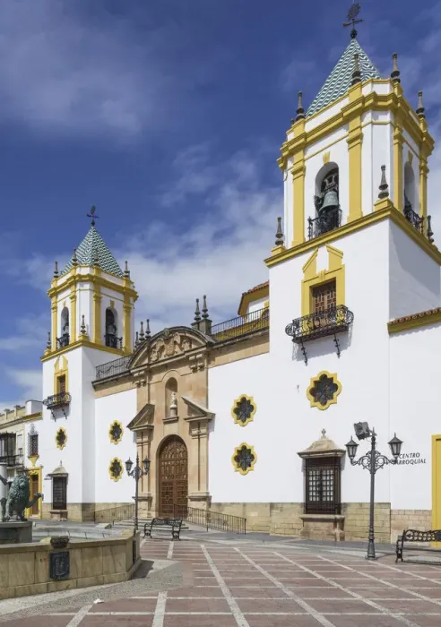 Framed Print : Church on Plaza del Socorro square, Ronda, Malaga province, Andalucia, Spain Framed Print : Church on Plaza del Socorro square, Ronda, Malaga province, Andalucia, Spain