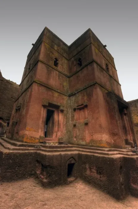 Framed Print : Church of Saint George in Lalibela Ethiopia Framed Print : Church of Saint George in Lalibela Ethiopia