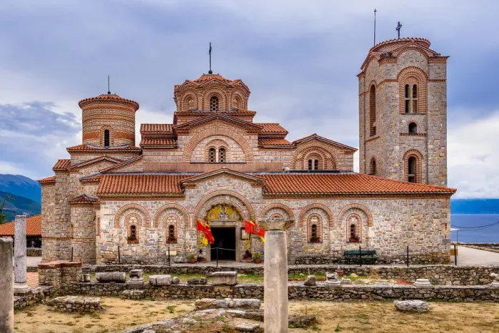 Framed Print : Church of Saint Panteleimon, also known as St Framed Print : Church of Saint Panteleimon, also known as St