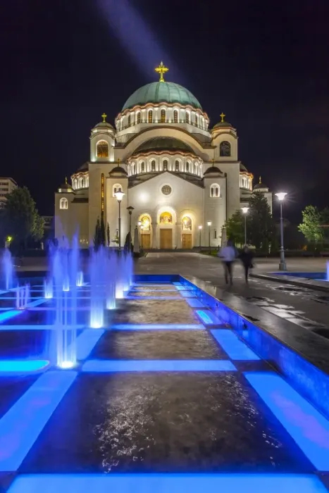 Framed Print : Church of Saint Sava, New Belgrade, Belgrade, Serbia Framed Print : Church of Saint Sava, New Belgrade, Belgrade, Serbia