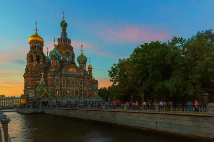 Framed Print : The Church of the Savior on Spilled Blood