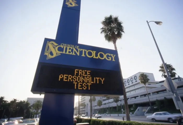 Framed Print : Church Of Scientology Los Angeles On Sunset Blvd