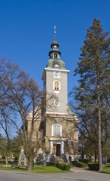 Framed Print : Church of St. Bartholomew in Rohatec, HodonAzAin district, South Moravia region, Czech Republic, Europe Framed Print : Church of St. Bartholomew in Rohatec, HodonAzAin district, South Moravia region, Czech Republic, Europe