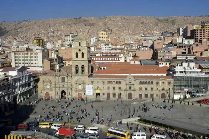 Framed Print : Church of St Francis, Iglesia de San Francisco, La Paz, Bolivia