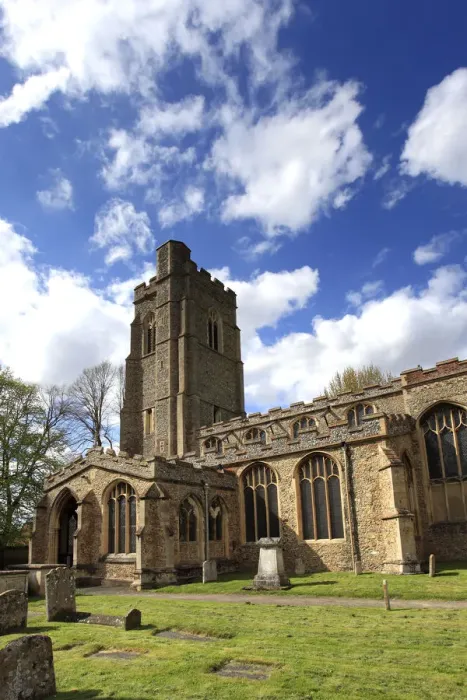 Framed Print : church of St Gregory?s, Sudbury town, Suffolk