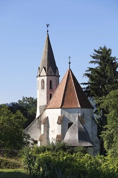 Church of St. Johann in Mauerthale, Wachau, Mostviertel, Lower Austria, Austria, Europe