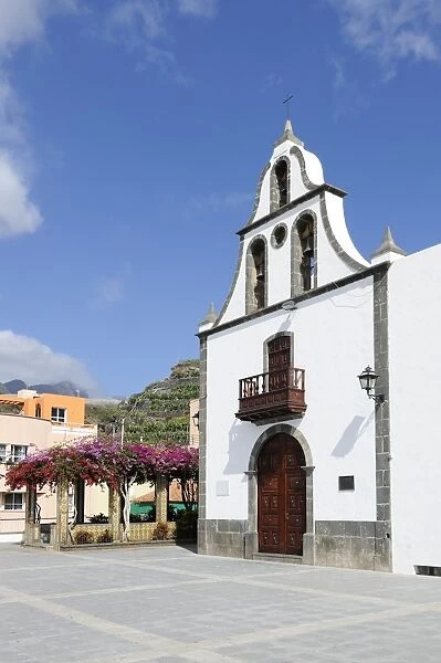 Church of St. Michael, Tazacorte, La Palma, Canary Islands, Spain, Europe, PublicGround
