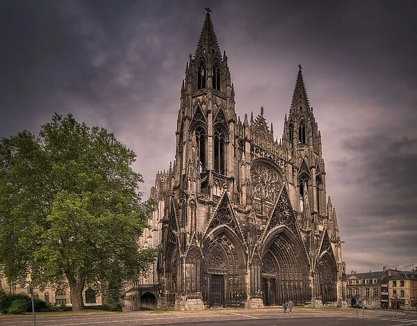 Church of St Ouen, Rouen, Normandy, France, Europe