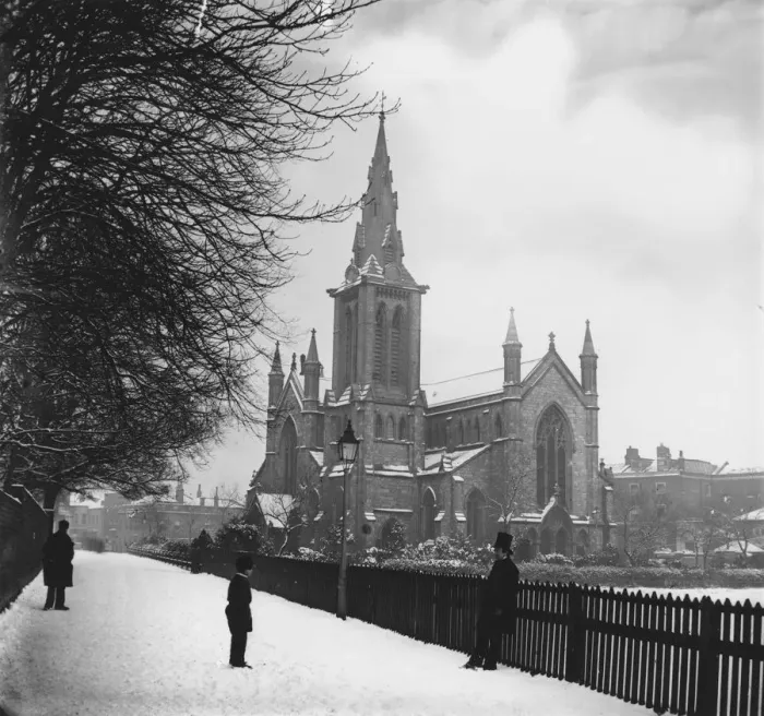 Framed Print : Church In Winter Framed Print : Church In Winter