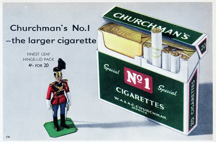 Framed Print : Churchman's No. 1 Cigarettes Framed Print : Churchman's No. 1 Cigarettes