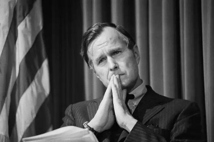 Framed Print : Cia Director George Bush Framed Print : Cia Director George Bush