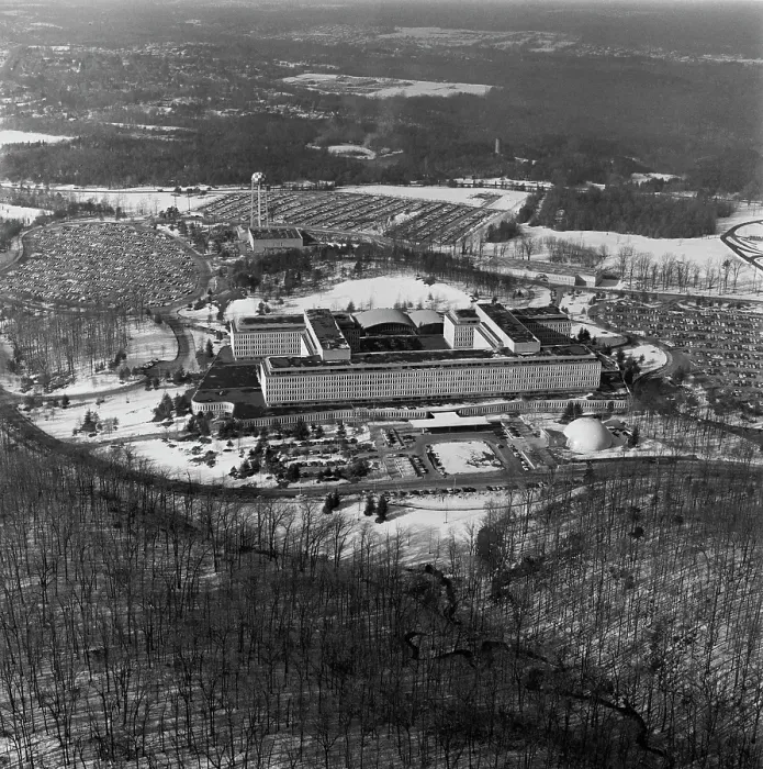Framed Print : CIA HQ At Langley Framed Print : CIA HQ At Langley