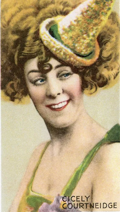 Framed Print : Cicely Courtneidge, Champions of Screen & Stage, collectible Gallaher cigarette card, 1935 Framed Print : Cicely Courtneidge, Champions of Screen & Stage, collectible Gallaher cigarette card, 1935