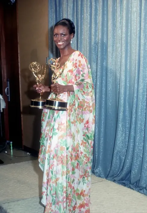 Framed Print : Cicely Tyson With Emmy Awards Framed Print : Cicely Tyson With Emmy Awards