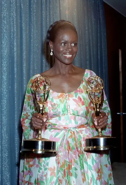 Framed Print : Cicely Tyson With Emmy Awards Framed Print : Cicely Tyson With Emmy Awards