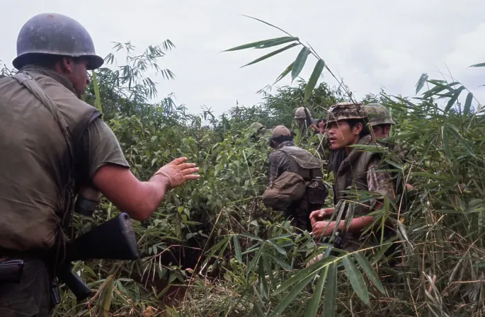 Framed Print : CIDG Soldiers, Vietnam War Framed Print : CIDG Soldiers, Vietnam War