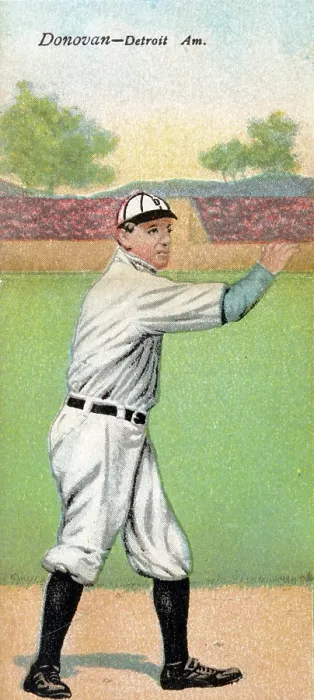 Framed Print : Cigarette Card Of Bill Donovan Framed Print : Cigarette Card Of Bill Donovan
