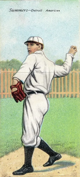 Framed Print : Cigarette Card Of Ed Summers Framed Print : Cigarette Card Of Ed Summers