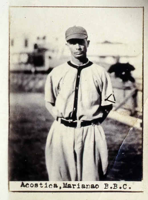 Framed Print : Cigarette Card Of Jose Acosta Framed Print : Cigarette Card Of Jose Acosta