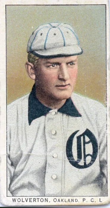 Framed Print : Cigarette Card Of Oakland's Harry Wolverton Framed Print : Cigarette Card Of Oakland's Harry Wolverton