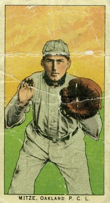 Framed Print : Cigarette Card Of Oakland's Mitzie Framed Print : Cigarette Card Of Oakland's Mitzie
