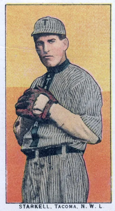 Framed Print : Cigarette Card Of Tacoma's Starkell Framed Print : Cigarette Card Of Tacoma's Starkell