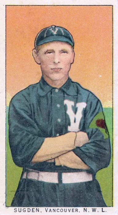 Framed Print : Cigarette Card Of Vancouver's Joe Sudden Framed Print : Cigarette Card Of Vancouver's Joe Sudden