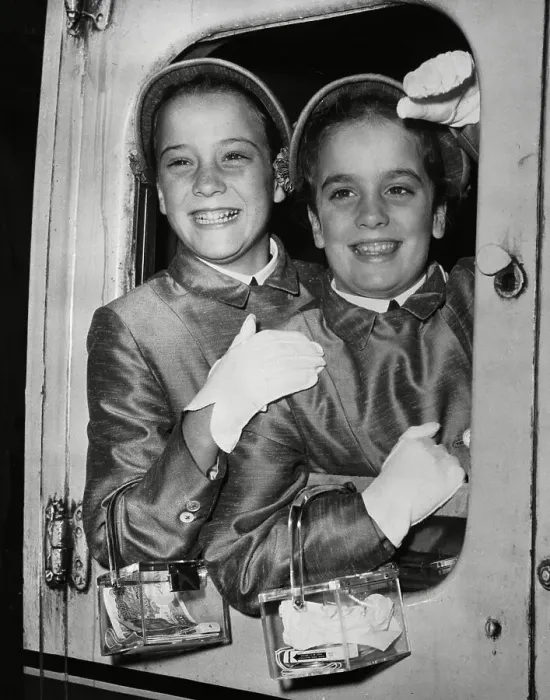 Framed Print : Cindy and Kathy Crawford Framed Print : Cindy and Kathy Crawford