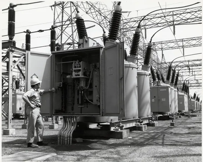Framed Print : Circuit Breakers Of Large Electric Co Framed Print : Circuit Breakers Of Large Electric Co