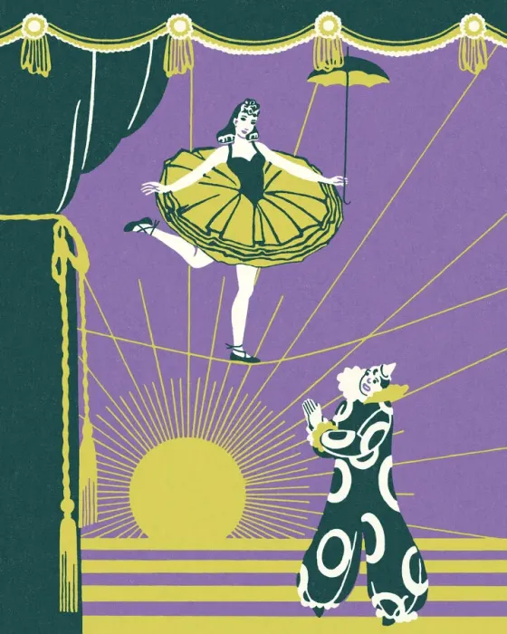 Framed Print : Circus Act Framed Print : Circus Act