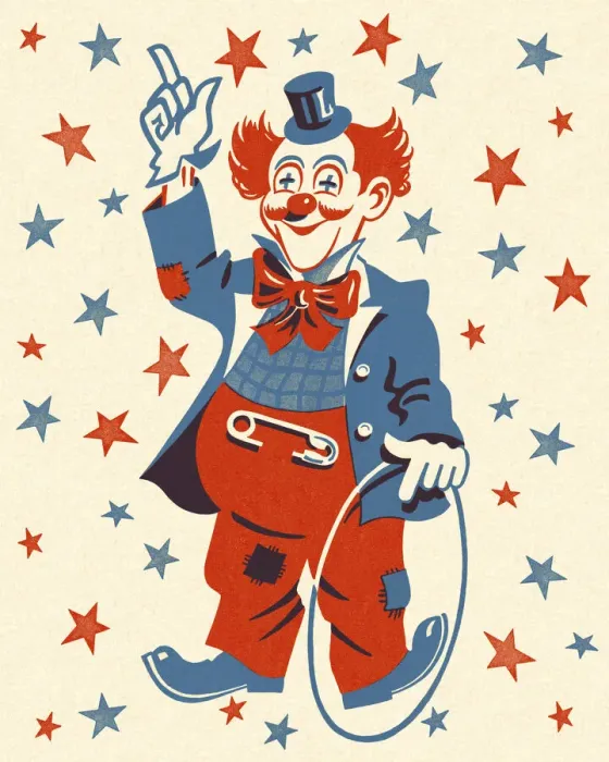 Framed Print : Circus Clown Framed Print : Circus Clown