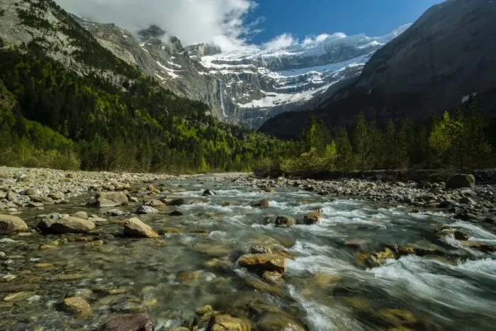 Framed Print : The Cirque Of Gavarnie, Hautes Pyrenees, France Framed Print : The Cirque Of Gavarnie, Hautes Pyrenees, France