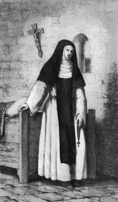 Framed Print : Cistercian Sister Framed Print : Cistercian Sister