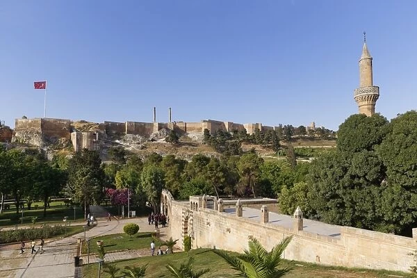 Citadel, Urfa Kalesi, Sanliurfa, Sanliurfa, Southeastern Anatolia, Anatolia, Turkey
