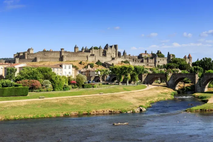 Framed Print : Cite de Carassonne, South of France