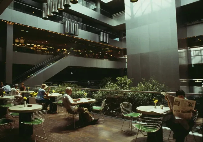 Framed Print : Citicorp Center Restaurant