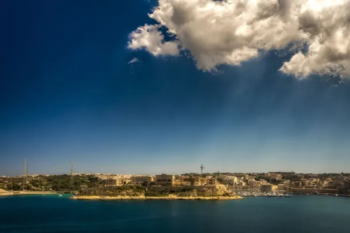Framed Print : The Three Cities, Valletta Framed Print : The Three Cities, Valletta