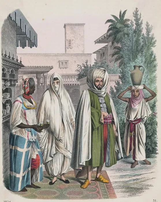 Framed Print : Citizens of Algiers Framed Print : Citizens of Algiers