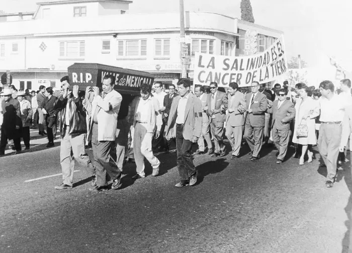 Framed Print : Citizens Carrying Banners and Prop Protesting Water Supply Framed Print : Citizens Carrying Banners and Prop Protesting Water Supply