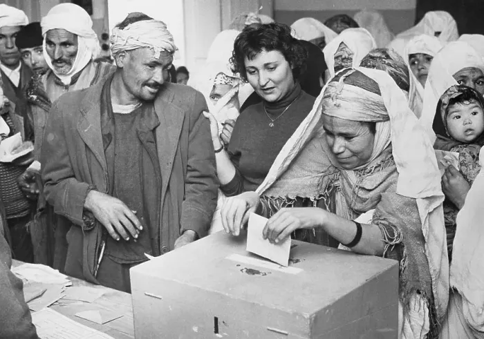 Framed Print : Citizens Voting Their Ballots Framed Print : Citizens Voting Their Ballots
