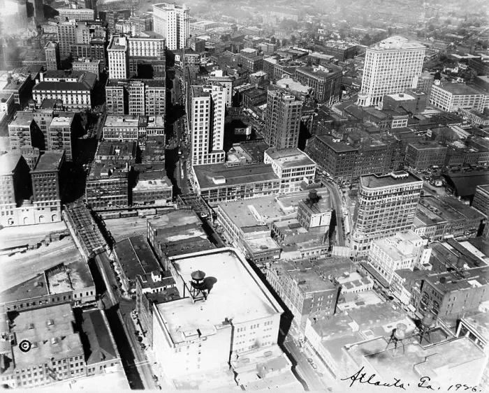 Framed Print : City of Atlanta Framed Print : City of Atlanta