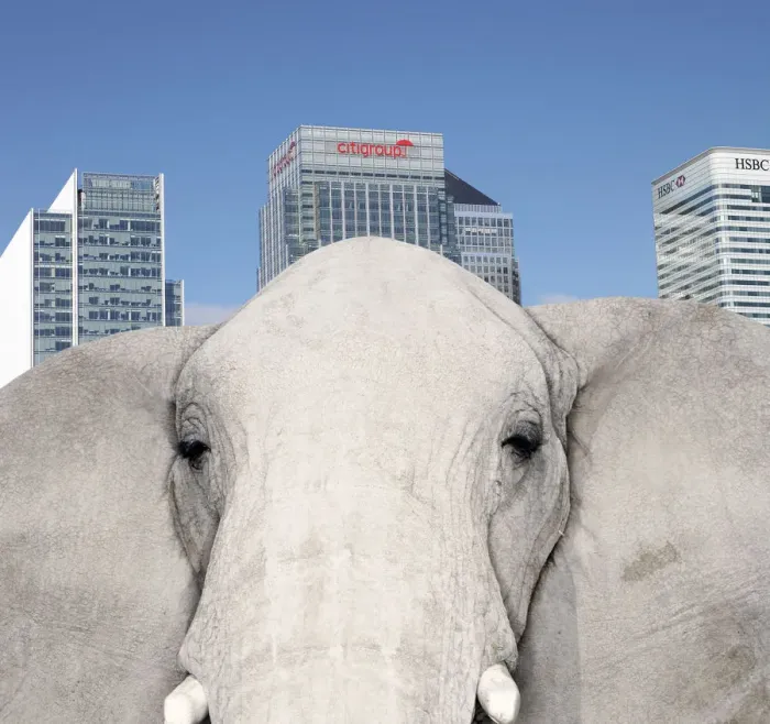 Framed Print : City Elephant Framed Print : City Elephant