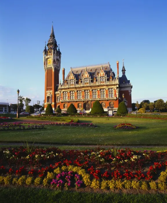 Framed Print : City Hall, Calais, Pas De Calais, Picardy, France Framed Print : City Hall, Calais, Pas De Calais, Picardy, France