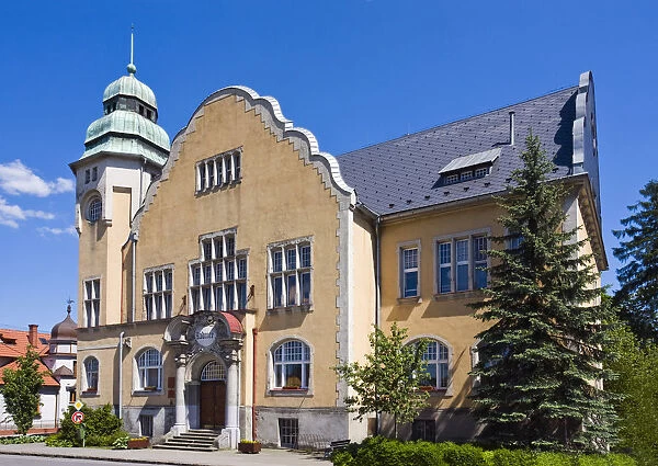 City Hall in Jablunkov, FrAzAoedek-MAzAistek district, MoravskoslezskAzAoe region, Czech Republic, Europe