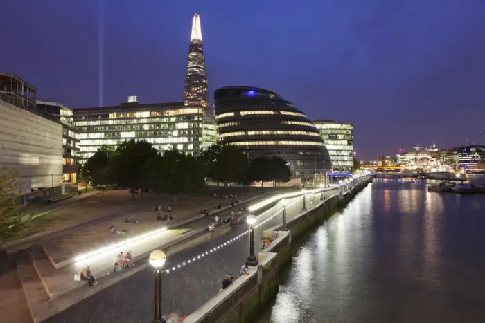 Framed Print : City Hall near Tower Bridge, London, England, United Kingdom
