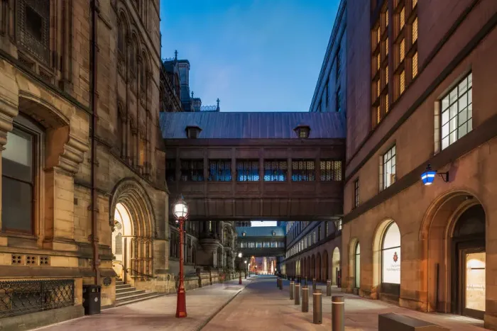 Framed Print : City Hall Passage